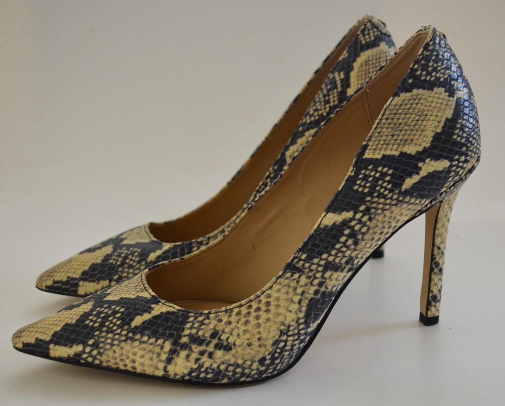 Sam Edelman Hazel Snake Embossed Leather Stiletto Pump Size 7